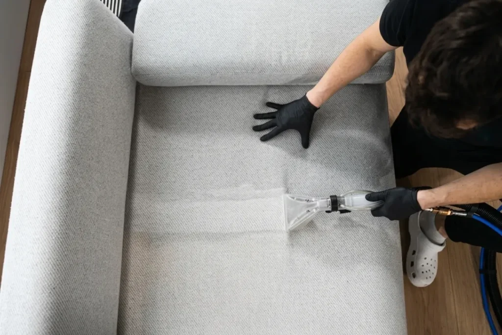 Limpeza Profissional de Sofá vs Limpeza em Casa: Qual é Melhor? 1 Limpeza profissional de estofados