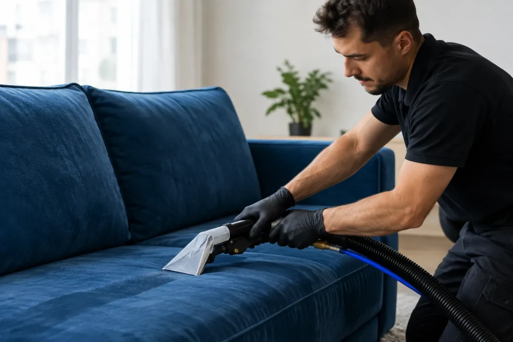Como limpar sofá de veludo em casa sem estragar o tecido 1 como limpar sofá de veludo